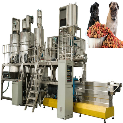 linea di produzione di 1ton/H 2ton/H Cat Dog Horse Pet Food espulsore