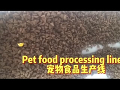 Linea di trasformazione di alimenti per animali domestici con estrusore per alimenti per cani con certificato CE completamente automatico