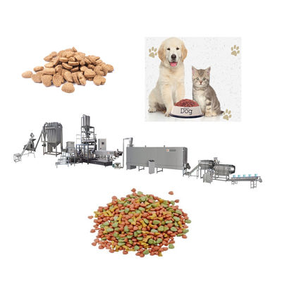 SBN Linea di lavorazione automatica di alimenti per animali domestici, cani e gatti