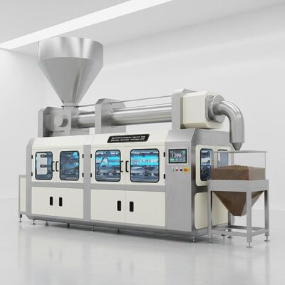 Macchina per mangimi per animali domestici da 1200 kg con tecnologia automatica di essiccazione a risparmio energetico per l'efficienza