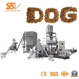 Certificazione bagnata/asciutta dello SGS della vite del doppio della macchina dell'espulsore dell'alimento per animali domestici del cane