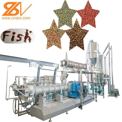 macchinario di galleggiamento &amp; d'affondamento dell'alimentazione acquatica 1-4t/H del pesce di lavorazione degli alimenti