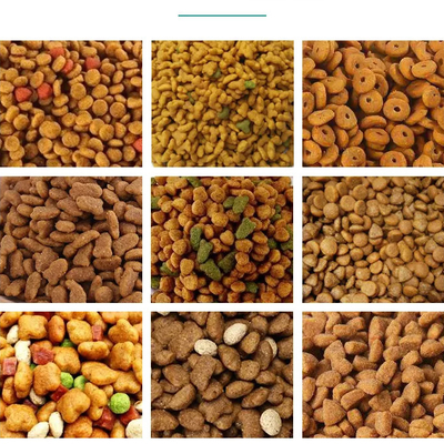 Ss 304 Linea di trasformazione automatica di alimenti per animali domestici con estrusore a doppia vite