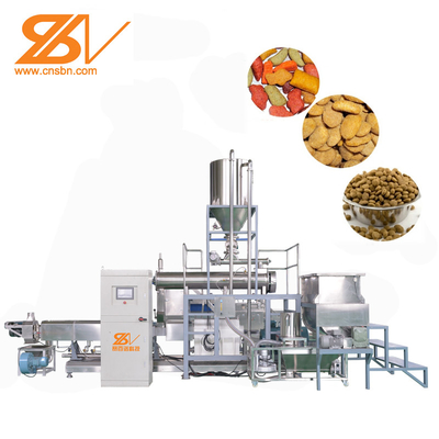 Linea di produzione di alimenti per cani completamente automatica 380v / 50hz
