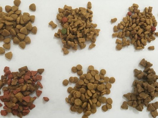 Grandi prestazioni per la produzione di alimenti per cani a doppia vite regolare la velocità