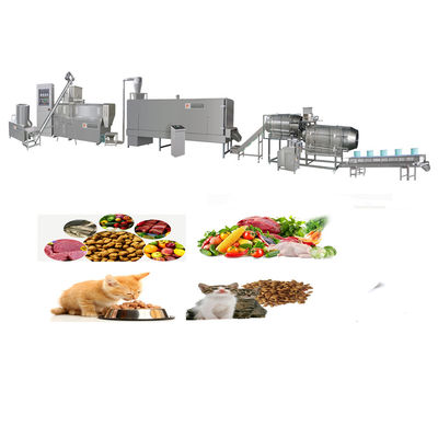 Macchina multifunzionale per la produzione di cibo per gatti di precisione e facile da usare