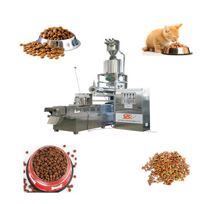 Impianto di trasformazione automatico di alimenti per cani ad alta efficienza 120-150 kg/h