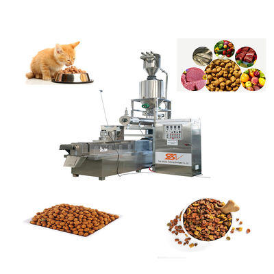 Macchina / macchinario per la produzione di alimenti per animali domestici completamente automatico