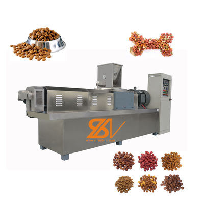 Linea di produzione di alimenti per cani completamente automatica 380v / 50hz