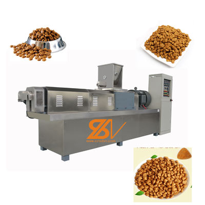 Linea di produzione di alimenti per cani completamente automatica 380v / 50hz