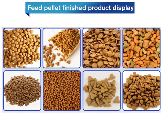 Linea di produzione automatica completa per alimenti per animali domestici, estrusione per la produzione di pellet per mangimi per cani
