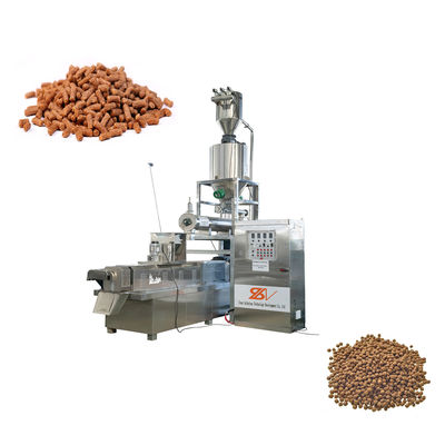 Linea di produzione di estrusori automatici per la produzione di mangimi per pesci con tecnologia avanzata