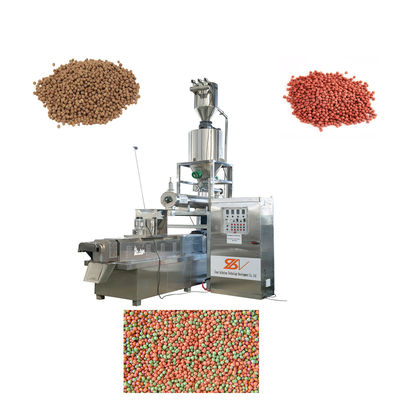 Macchina automatica per mangime per gamberi e pesci, linea di produzione di mangimi con capacità di 500 kg/h