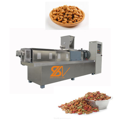 Linea di trasformazione alimentare per cani, gatti e animali da compagnia completamente automatica