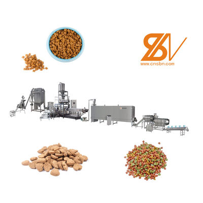 SBN Linea di lavorazione automatica di alimenti per animali domestici, cani e gatti
