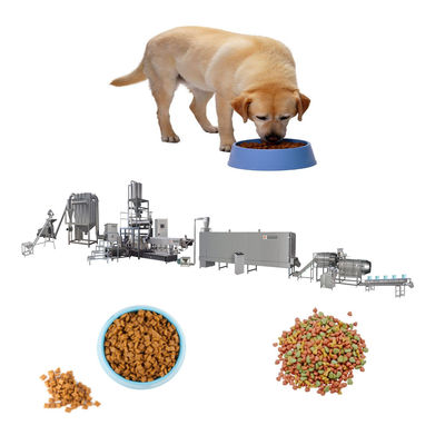 Macchina per la produzione di pellet alimentari per cani con motore Siemens