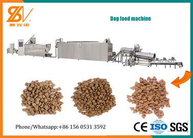 Apparecchiature per l'estrusione di alimenti per animali da compagnia a doppia vite flessibili 200-250 kg/h