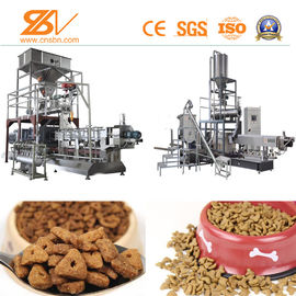 Siemens Motor Multi Functional Cat Food Production Line Acciaio inossidabile
