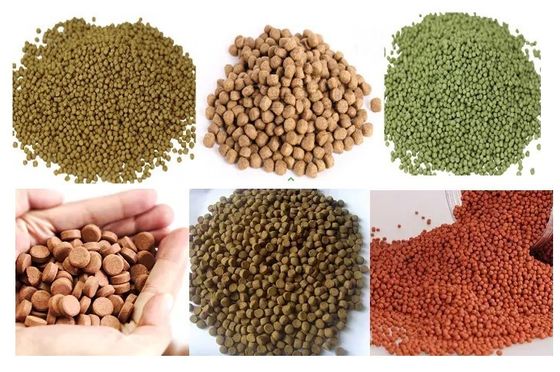 Linea di produzione di mangimi per pesci galleggianti e mangimi per pesci affondanti