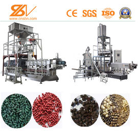 SLG95 Capacità di larghezza Linea di produzione di estrusori per la produzione di mangimi per pesci galleggianti