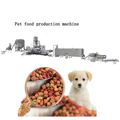 Linea di produzione completamente automatica di apparecchiature per cani da compagnia da 500 kg/h