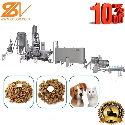 Linea di produzione elettrica automatica di cibo per animali da compagnia