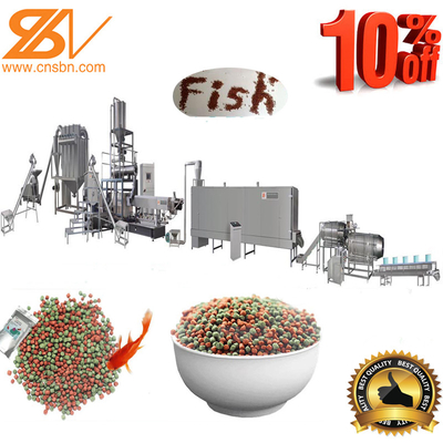 Linea di produzione di mangimi per gamberetti di pesce secco completamente automatica con controllo PLC
