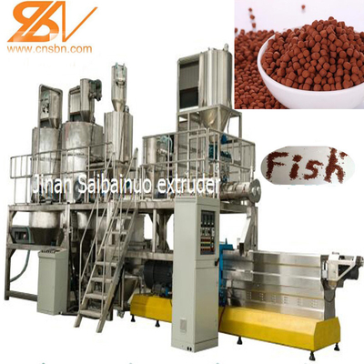 Macchine per la produzione di pellet di mangimi per pesci galleggianti automatiche