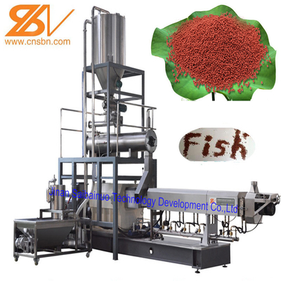 Macchine per la produzione di pellet di mangimi per pesci galleggianti automatiche
