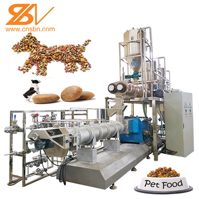 Linea di produzione completamente automatica di apparecchiature per cani da compagnia da 500 kg/h