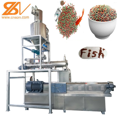 Macchine per la produzione di mangimi per pesci galleggianti