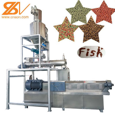 Linea di produzione automatica per mangimi per pesci SBN in Cina