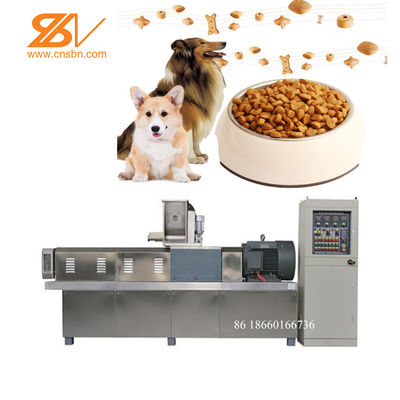 Macchina per la produzione di estrusori di alimenti per cani e animali domestici