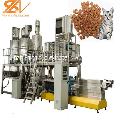 Cat Food Making Machine, motore di Siemens della macchina della pallina dell'alimentazione dell'animale domestico