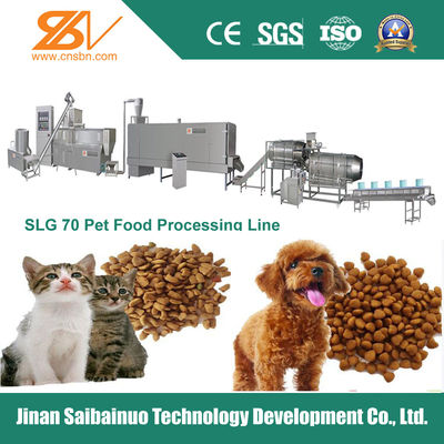 alimentazione automatica del pesce di 0.1-6t/H Cat Food Machine For Floating