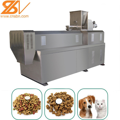 cibo per cani a secco dell'animale domestico 200-260kg/H che fa la macchina della pallina dell'alimentazione del gamberetto della macchina