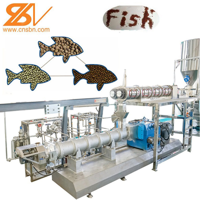 espulsore della macchina utensile dell'alimentazione del pesce del gamberetto di tilapia del pesce gatto dell'acquario 1-3t/H